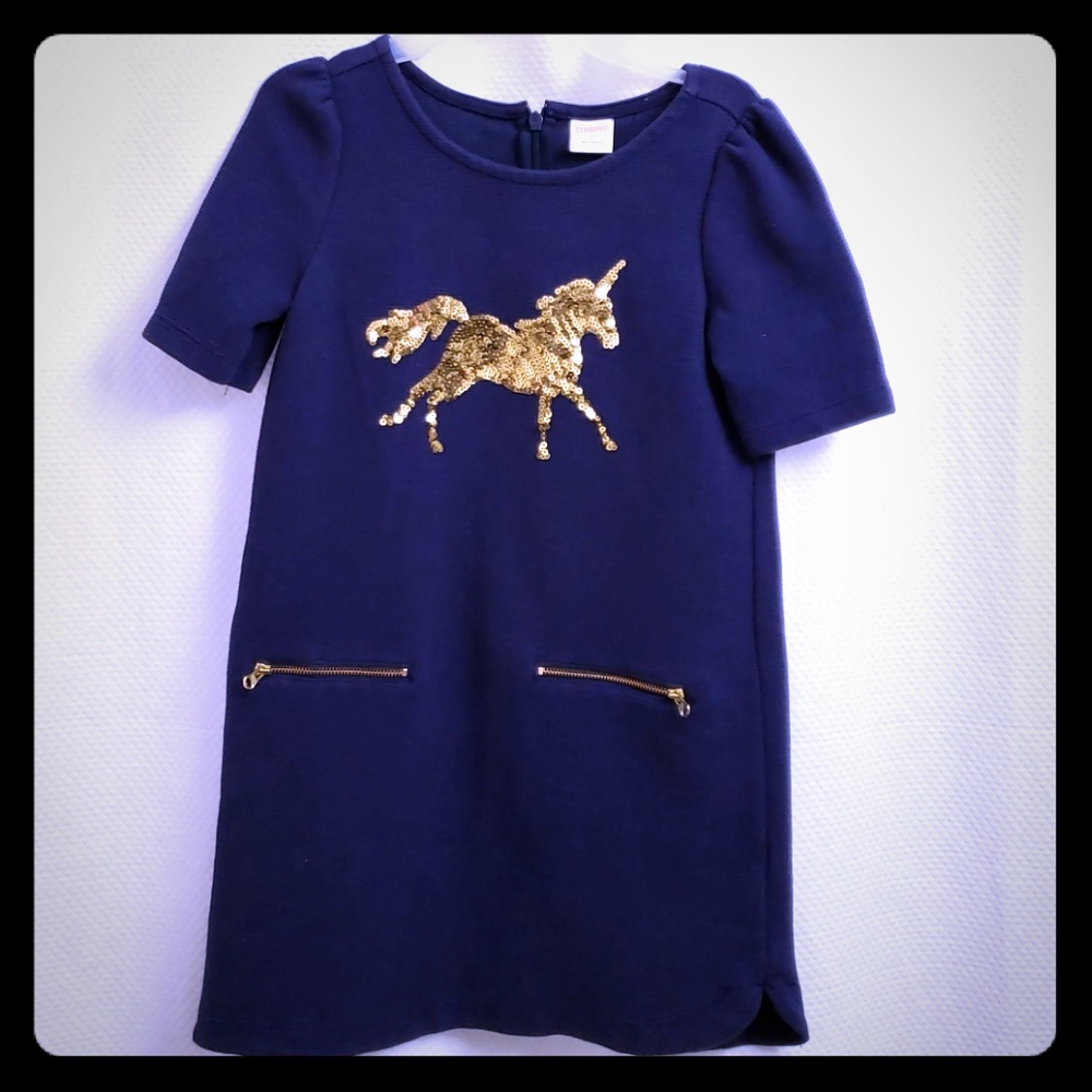 Girls Gymboree Unicorn dress